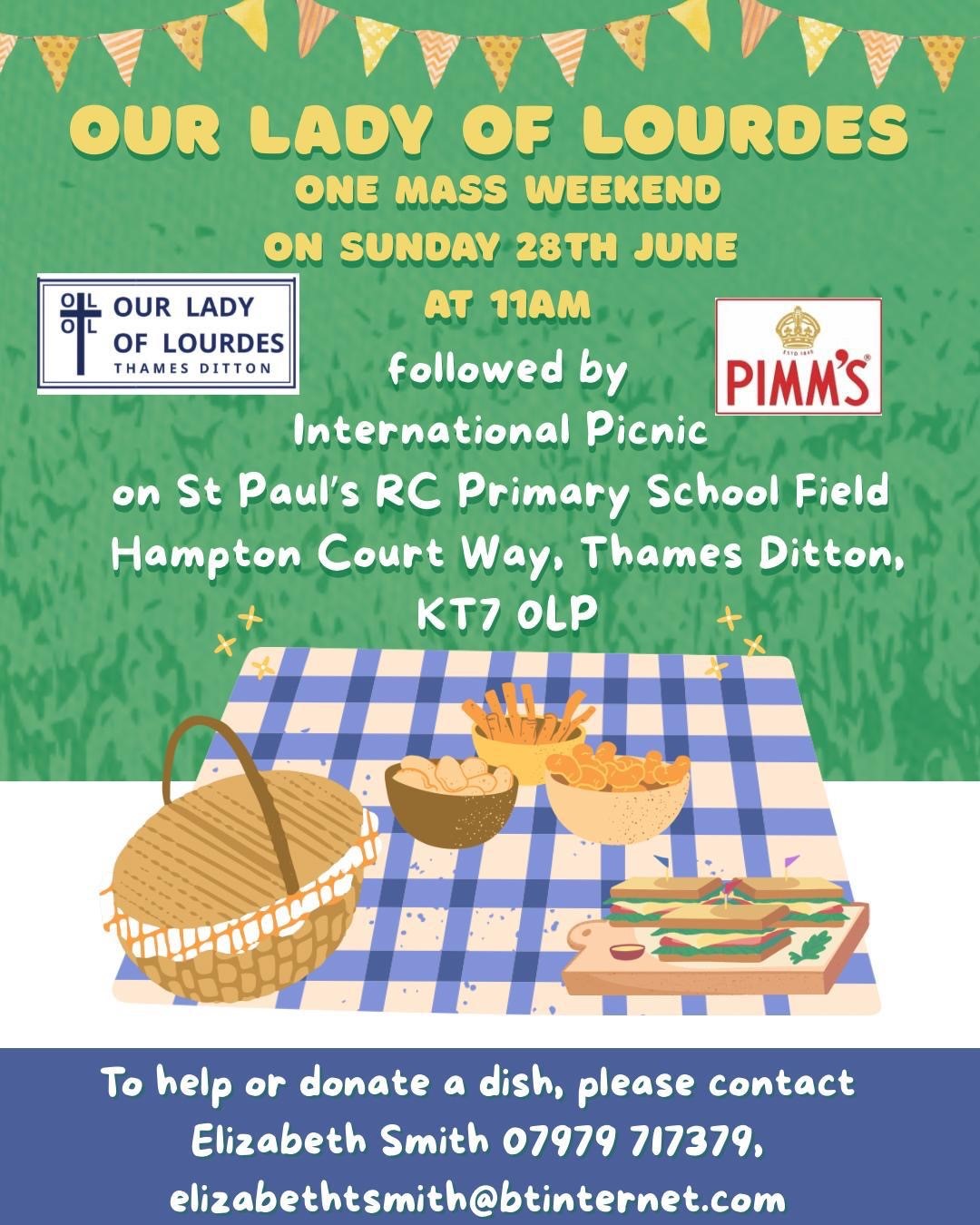 One mass one weekend poster
